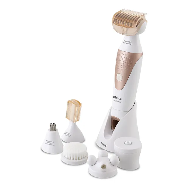Aparador De Pelos Multigroom Depil Sense 7 Em 1 Pap08rg Cor Branco Philco Aparador De Pelos Multigroom Depil Sense 7 Em 1 Pap08rg Cor Branco Philco