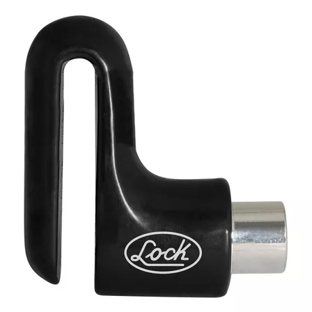 Candado P/ Freno Disco Motocicleta Llave Bancaria Lock Color Negro