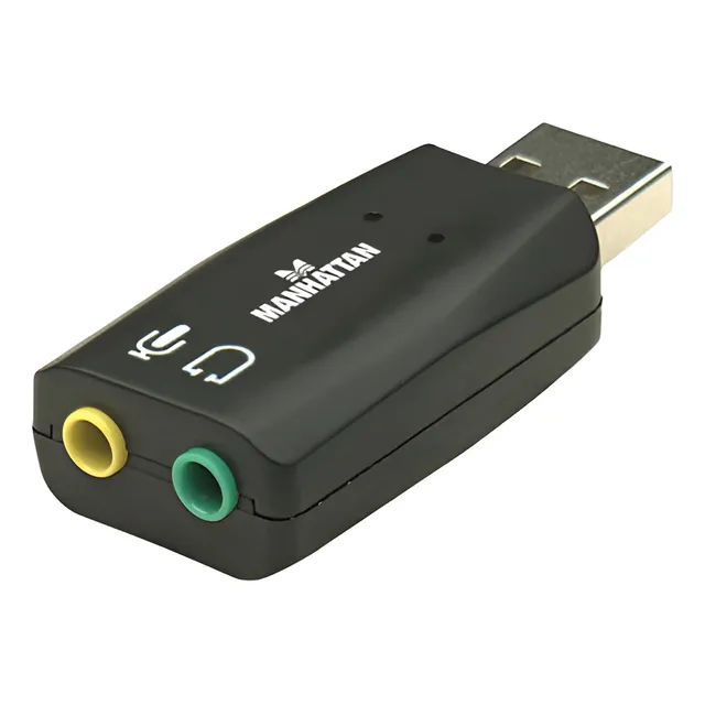 Convertidor Manhattan De Usb 2.0 A Tarjeta De Sonido 5.1