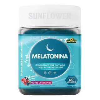Suplemento em goma Sunflower Gummies Melatonina de Melatonina Sunflo