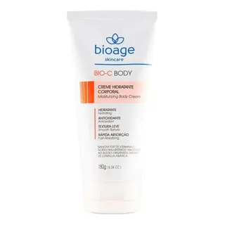Creme Hidratante Corporal Com Vitamina C - Bio-c Body Bioage 180g Creme Hidratante Corporal Com Vitamina C - Bio-c Body Bioage 180g