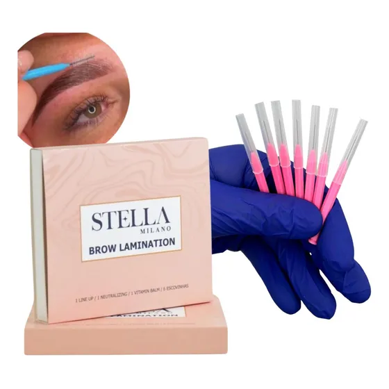 Kit Brow Lamination E Lash Lifting Stella Milano Com Anvisa