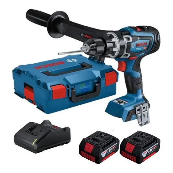 Furadeira/parafus De Imp Gsb 18v-150c Com 2 Baterias Bosch
