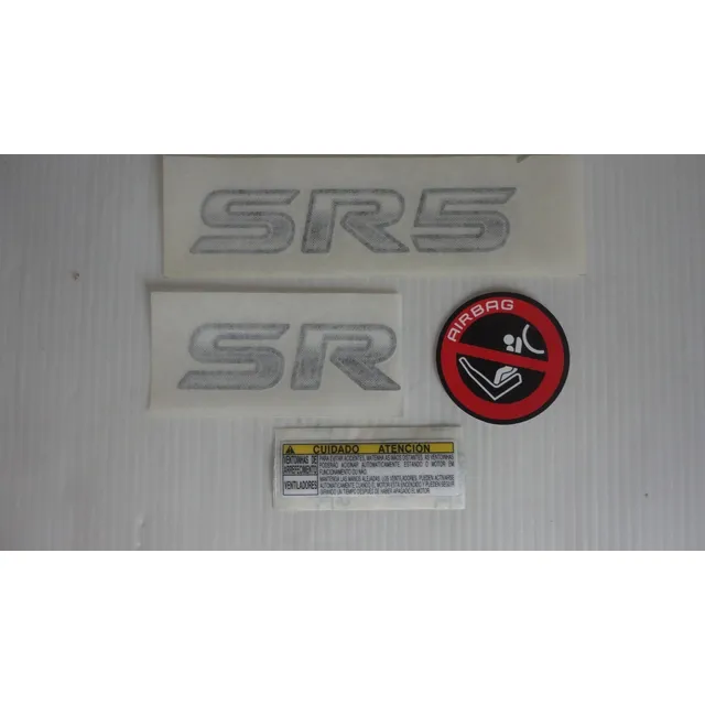Calcomanias O Etiquetas Sr Sr5 Y Air Bag  Toyota  Y Fortuner