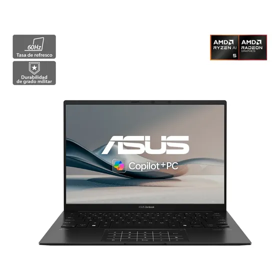 Notebook Asus Zenbook 14 Ryzen Ai 5 16gb 512gb Jade Black