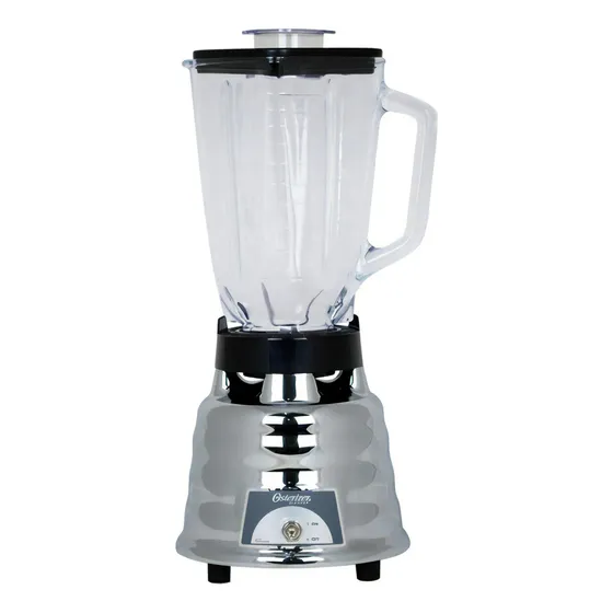 Licuadora Oster Clásica Cromada 1 Velocidad Vidrio M450-10 Color Gris