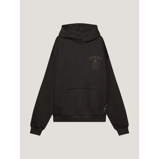 Buzo Negro Con Gorro 1985 Tommy Remastered Tommy Jeans