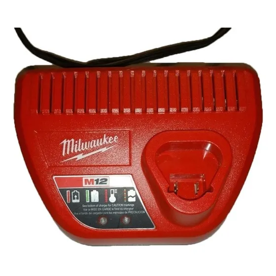 Cargador De Bateria Milwaukee 12v 12 Volt Litio Ion