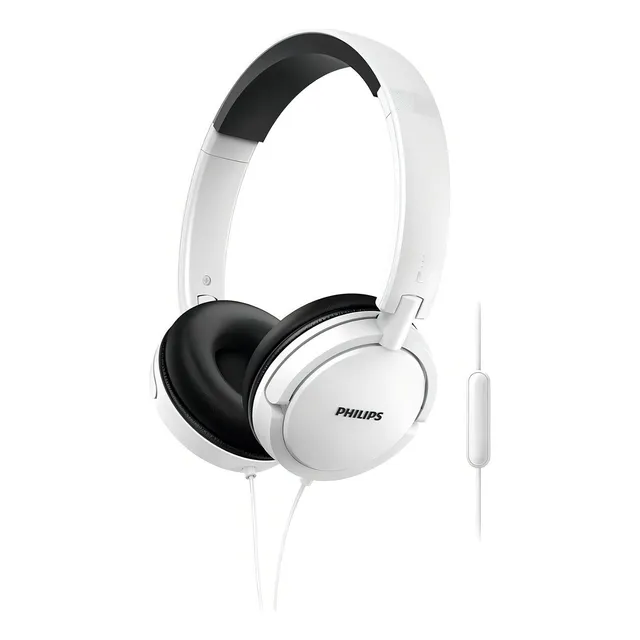 Audífonos Philips Shl5005wt On-ear Blanco Gamer