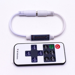 Control Dimmer Rf Remoto Tira Manguera Led Unicolor 12v 24v Control Dimmer Rf Remoto Tira Manguera Led Unicolor 12v 24v