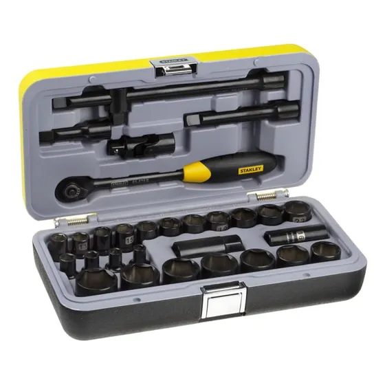 Juego De Dados 1/2 Mm De 8mm-32mm Stanley Fatmax 94-662 30pz