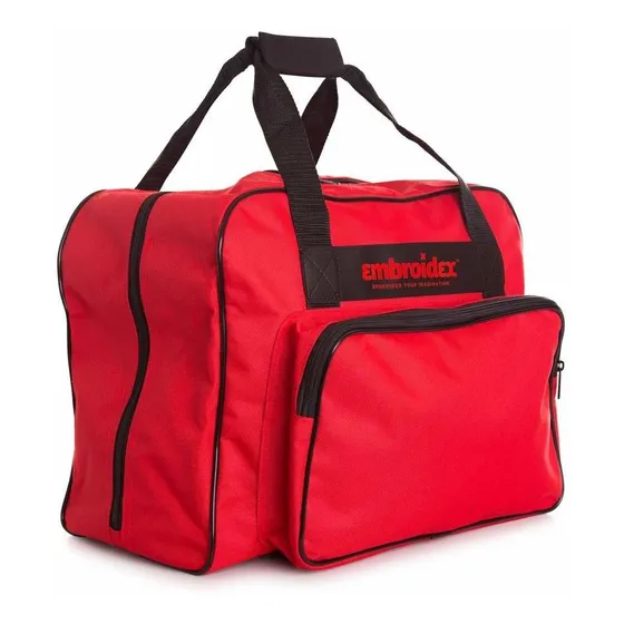 Estuche Universal Para Maquina Coser Color Rojo