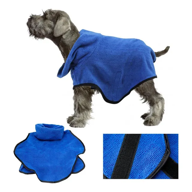 Bata De Baño Perro Talle M 28cm De Largo