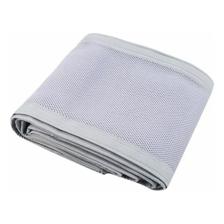 Tela Protetora Para Laterais Berço Padrão Americano Branco Tela Protetora Para Laterais Berço Padrão Americano Branco