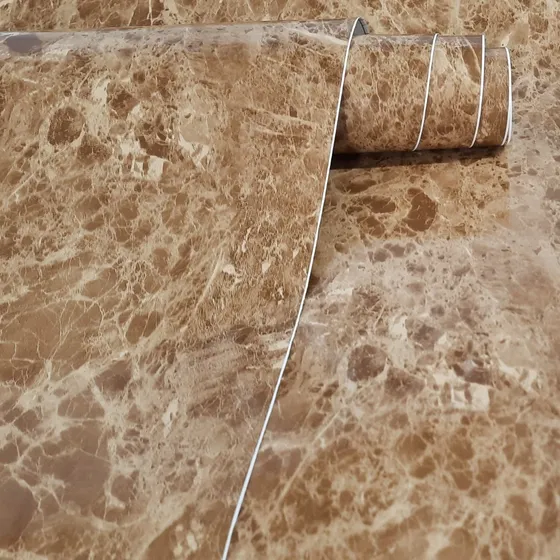 Papel Mármol Para Cocina 50cm*1mt Adhesivo Pvc Impermeable