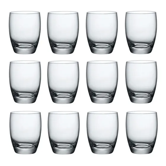 Set 06 Vasos Fiore Rocco Bormioli Italia