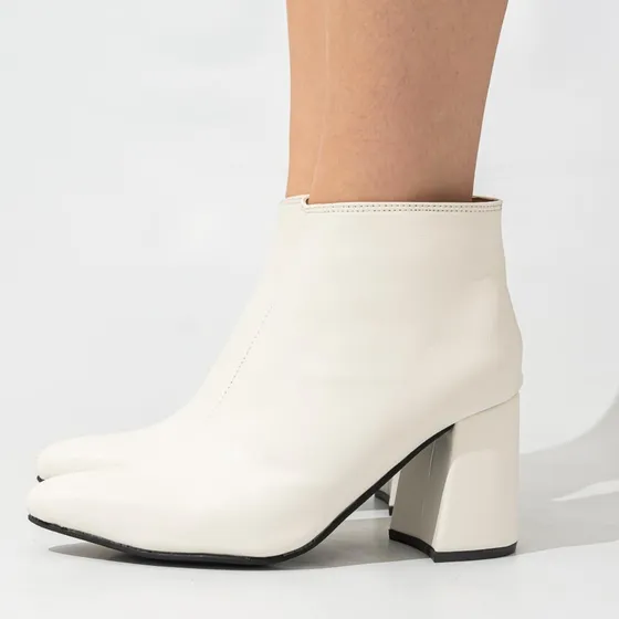 Bota Botineta De Mujer Cuero Ecológico 1817 Bakanas Shoes