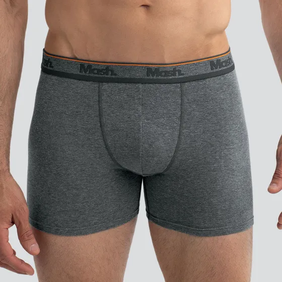 Cueca Boxer Longa Mash Masculina Cotton Algodão