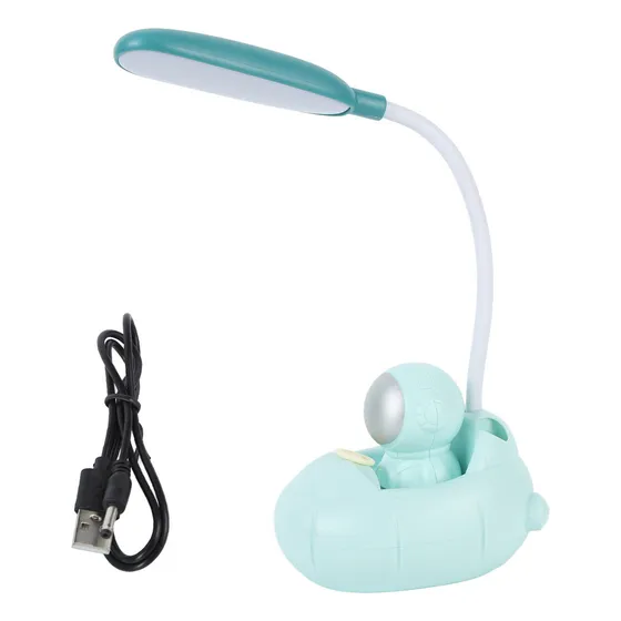 W Escritorio Led Con Protección Ocular Flexible De 360°,.