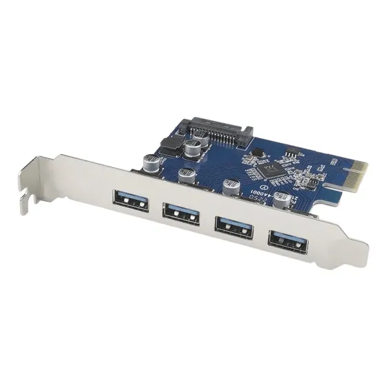 Placa Expansão Pci-express Usb 3.0 4x Portas Até 5 Gb/s