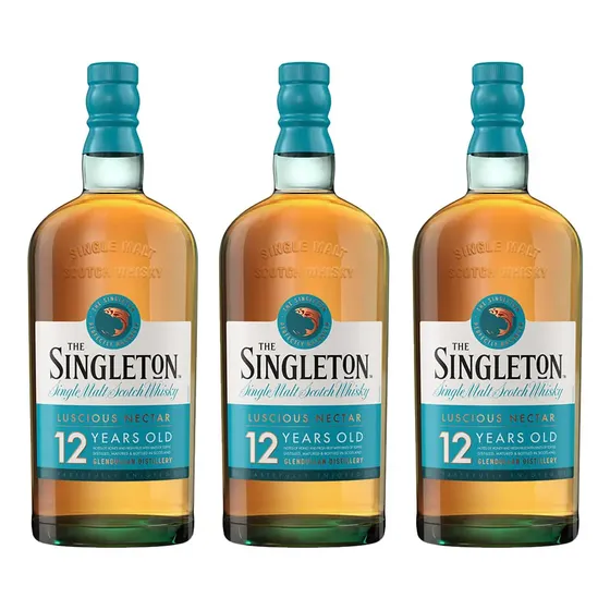 Combo Whisky Singleton Dufftown 12 Anos 750ml - 3 Unidades