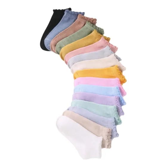 Medias Unicolor Para Niños 1 A 2 Años, Set De 8