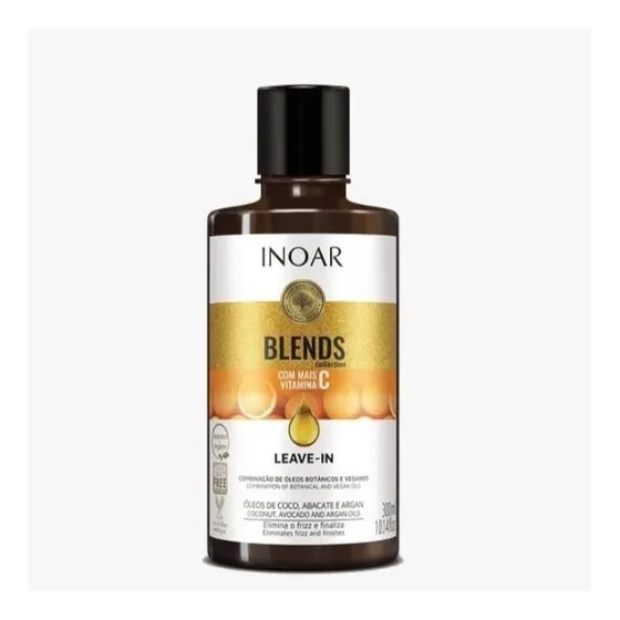 Leave-in Blends Elimina El Frizz Con Vitamina C Inoar
