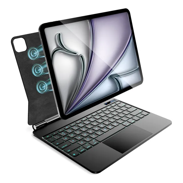 Funda Con Teclado Mágico Para iPad Air 4/5 Air 11 Con Ñ
