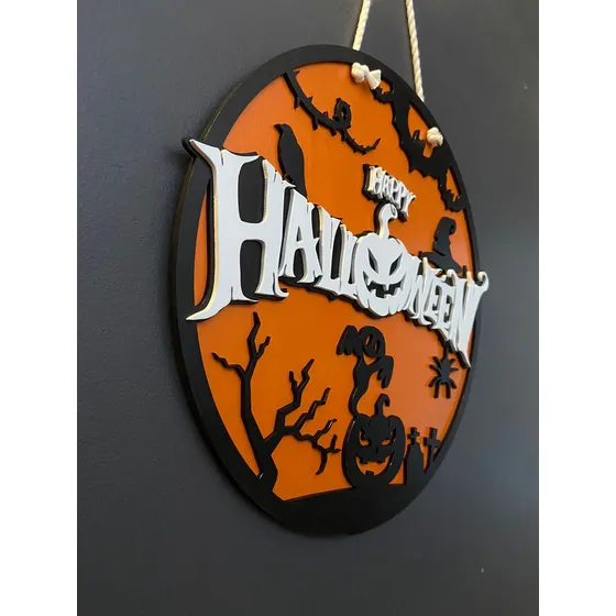 Letrero 3 D | Halloween