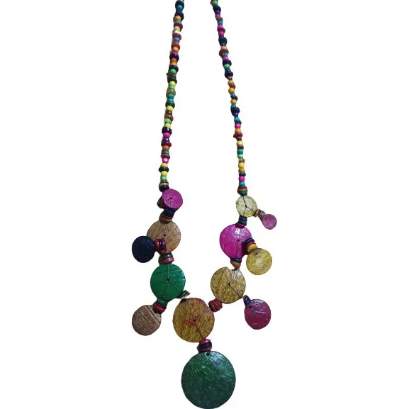 Collar Boho Chic Étnico Largo De Colores Bohemios Hippie 