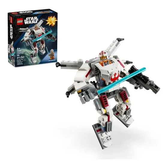 Bloques Lego Star Wars Luke Skywalker Mech X-wing Para Niños