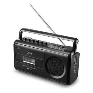 001 Gravador Portátil Toca-fitas Cassete Rádio Boombox * ^ 24817143 E-c2460231