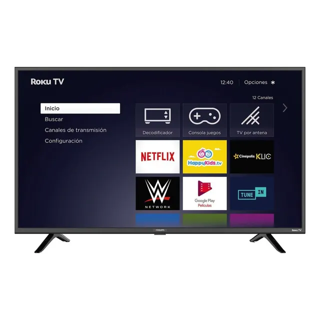 Smart TV de 40" Philips 4700 Series TV Philips 40 Pulgadas con pantalla LED Full HD