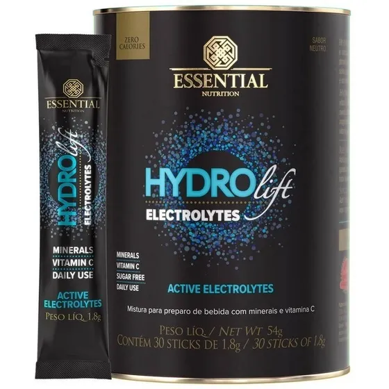 Hydrolift Electrolytes + Vit C 30 Sticks Essential Nutriton
