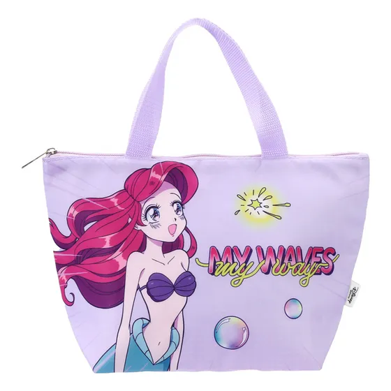 Miniso Lonchera Disney La Sirenita Princesas Manga Textil 32