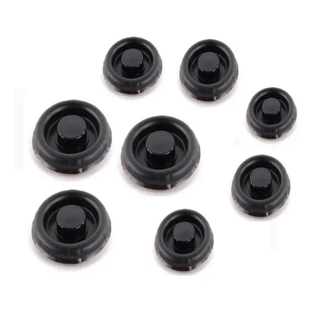 Kit 8 Borracha Tampao Assoalho Fiat Uno