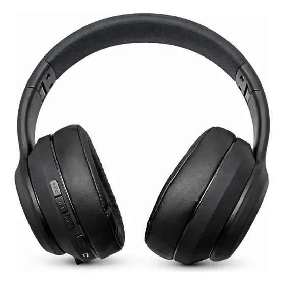 Fone De Ouvido Sem Fio Headphone Super Bass Kapbom Ka-994 Cor Preto Luz Não tem