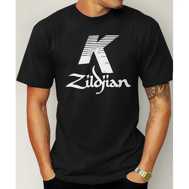 Playera Estampada Con El Logotipo De Los Platillos Zildjian