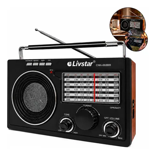 Rádio Tecsun Pl-330 Fmstereo/am/lw/sw Ssb Dsp - Preto Cinza-escuro