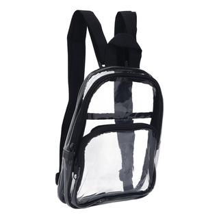 Mini Mochila Transparente De Pvc Aprobada Por El Estadio Par Mini Mochila Transparente De Pvc Aprobada Por El Estadio Par