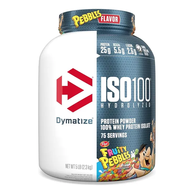 Iso 100 5lb Proteina Hidrolizada Dymatize - Tienda Fisica Fruity Pebbels