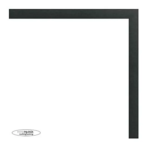 12 x 22 contemporáneo Negro  marco Para Fotos De Madera Uv