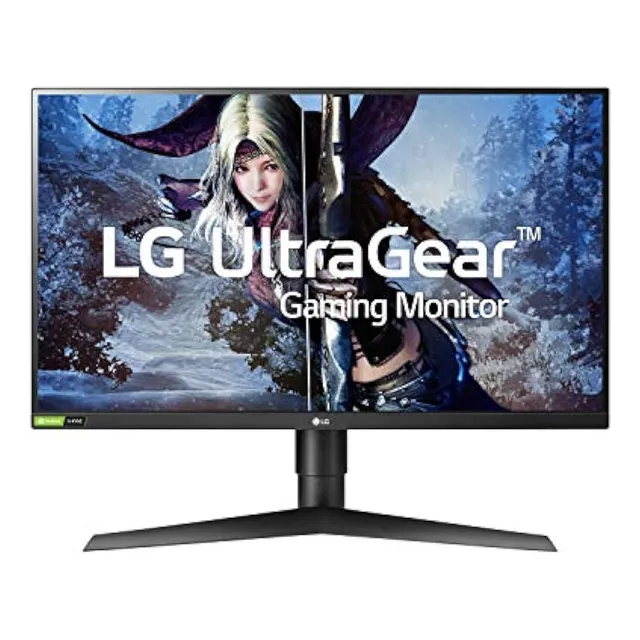 Monitor LG 27gl83a-b 27  Qhd Ips 144hz G-sync Negro