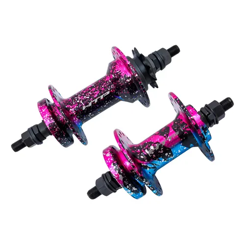 Par Cubos Pro-x Cog 9 Eixo 14mm Tras E 3/8 Diant. Barulhento Cor