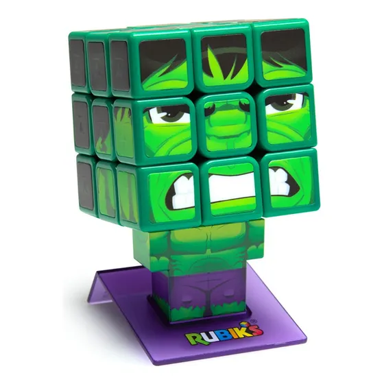 Cubo Rubik's Cube, Hulk Cuber, Juguete Antiestrés Coleccionable Para Desafiar La Mente Al Límite De Hulk Para Adultos Y Niños A Partir De 8 Años