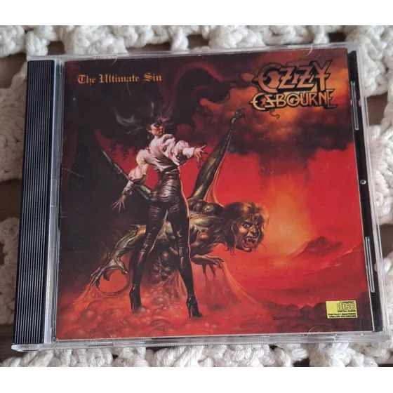 Cd Ozzy Osbourne The Ultimate Sin 1° Edição 1986