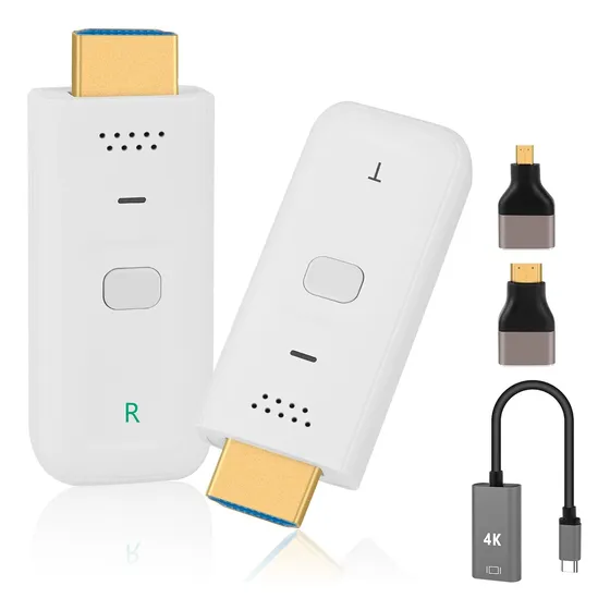 Transmisor Y Receptor Hdmi Inalámbrico Portátil 4k