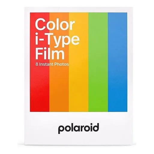 Rollo Cartucho Polaroid I-type Color P/ Now, Now, I-2, Lab Color Blanco
