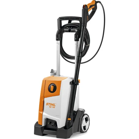 Lavadora de alta presión Stihl Re 110 Orange de 1,6 kW con 130 bar de presión máxima de 110 V - 60 Hz