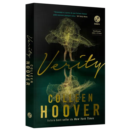 Verity, de Hoover, Colleen. Editorial Galera, capa mole em português, 2020